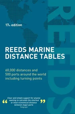 Reedove námorné tabuľky vzdialeností 17. vydanie - Reeds Marine Distance Tables 17th Edition