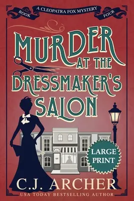 Vražda v krajčírskom salóne: Veľká tlač - Murder at the Dressmaker's Salon: Large Print