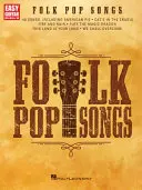 Ľudové popové piesne: Pre jednoduchú gitaru s notami a tabuľkami - Folk Pop Songs: For Easy Guitar with Notes & Tab