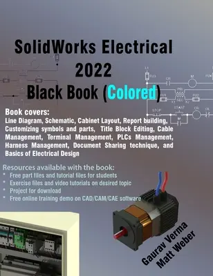 SolidWorks Electrical 2022 Black Book (farebná) - SolidWorks Electrical 2022 Black Book (Colored)
