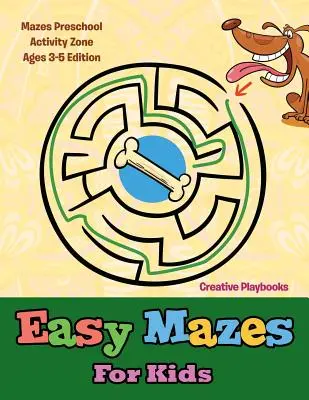 Jednoduché bludiská pre deti - bludiská Zóna predškolských aktivít pre deti od 3 do 5 rokov - Easy Mazes For Kids - Mazes Preschool Activity Zone Ages 3-5 Edition
