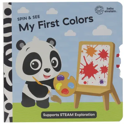 Baby Einstein: Moje prvé farby: Hračka: Otoč a pozeraj - Baby Einstein: My First Colors: Spin & See