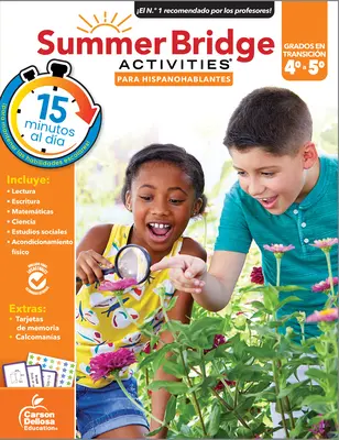 Letné aktivity premostenia Španielčina 4-5, triedy 4 - 5 - Summer Bridge Activities Spanish 4-5, Grades 4 - 5