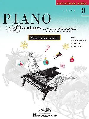 Úroveň 3a - Vianočná kniha: Klavírne dobrodružstvá - Level 3a - Christmas Book: Piano Adventures
