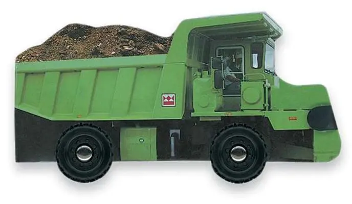 Nákladné auto so sklápacou plošinou - Dump Truck