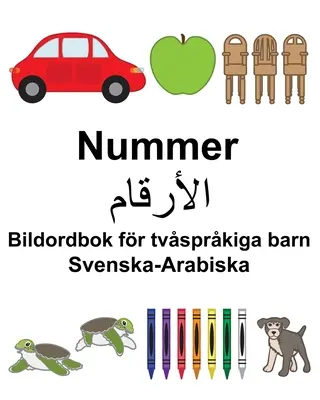 Švédsko-arabské číslo/الأرقام Obrázkový slovník pre dvojjazyčné deti - Svenska-Arabiska Nummer/الأرقام Bildordbok fr tvsprkiga barn