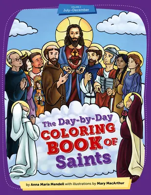 Omaľovánky svätých deň po dni V2 - Day-By-Day Coloring Book of Saints V2