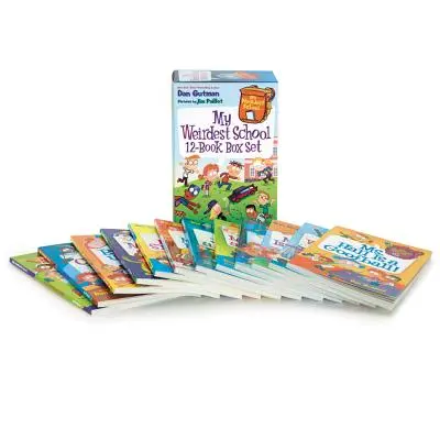 Moja najčudnejšia škola 12 kníh v boxe: Knihy 1-12 - My Weirdest School 12-Book Box Set: Books 1-12