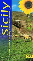 Sprievodca po Sicílii Slnečnica - 70 dlhých a krátkych prechádzok s podrobnými mapami a GPS; 8 výletov autom s vysúvacou mapou - Sicily Sunflower Guide - 70 long and short walks with detailed maps and GPS; 8 car tours with pull-out map