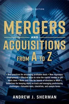 Fúzie a akvizície od A po Z - Mergers and Acquisitions from A to Z