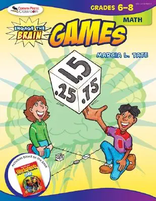 Zapojte mozog: Hry, matematika, 6.-8. ročník - Engage the Brain: Games, Math, Grades 6-8