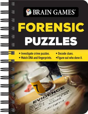 Hry na mozog - To Go - Forenzné hádanky: Hádanky na vyšetrovanie zločinu - porovnajte DNA a odtlačky prstov - rozlúštite stopy - zistite, kto to urobil - Brain Games - To Go - Forensic Puzzles: Investigate Crime Puzzles - Match DNA and Fingerprints - Decode Clues - Figure Out Who Done It