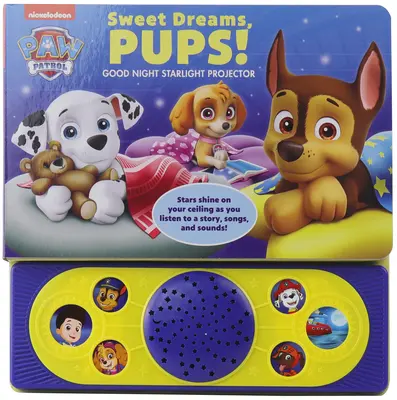 Nickelodeon Tlapková patrola: Sladké sny, šteniatka!: Hviezdny projektor na dobrú noc - Nickelodeon Paw Patrol: Sweet Dreams, Pups!: Good Night Starlight Projector