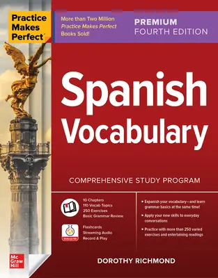 Practice Makes Perfect: Španielska slovná zásoba, štvrté vydanie Premium - Practice Makes Perfect: Spanish Vocabulary, Premium Fourth Edition