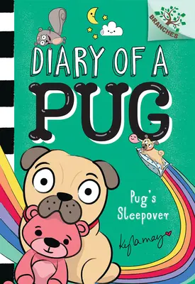 Mopslíkova nocovačka: Kniha o vetvách (Denník mopslíka #6) - Pug's Sleepover: A Branches Book (Diary of a Pug #6)