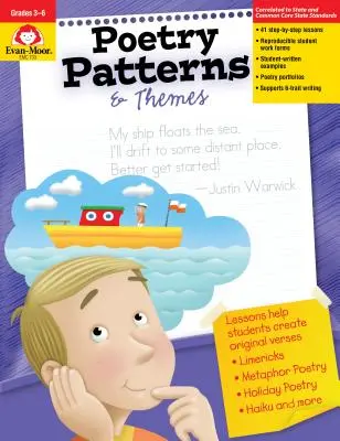 Vzory a témy poézie: Triedy 3-6+ - Poetry Patterns & Themes: Grades 3-6+