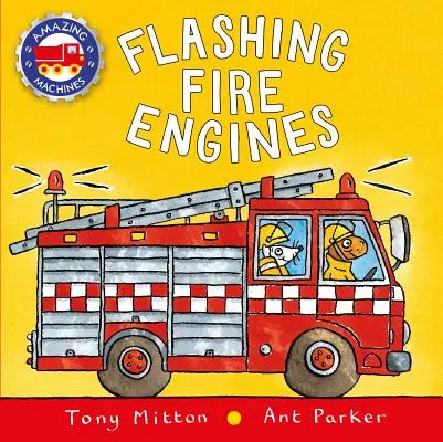 Blikajúce hasičské motory - Flashing Fire Engines