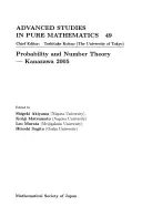 Pravdepodobnosť a teória čísel -- Kanazawa 2005 - Probability and Number Theory -- Kanazawa 2005