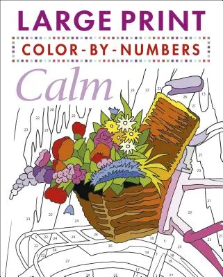 Mindfulness Color-By-Numbers Large Print