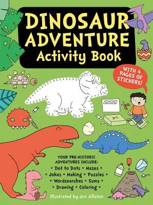 Kniha aktivít Dinosaur Adventure - Dinosaur Adventure Activity Book