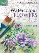 Pripravené na maľovanie Akvarelové kvety - Ready to Paint Watercolour Flowers