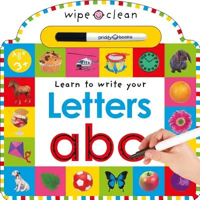 Písmená A B C [s perom na písanie] - Letters A B C [With Writing Pen]