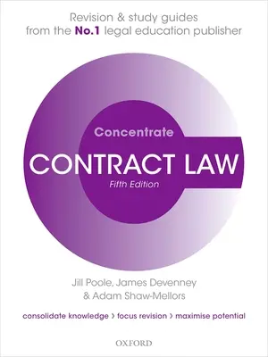 Zmluvné právo Concentrate - Law Revision and Study Guide - Contract Law Concentrate - Law Revision and Study Guide
