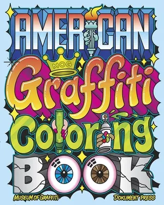 Americké graffiti Omaľovánky - American Graffiti Coloring Book