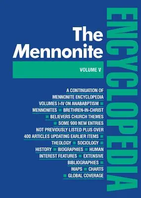 Mennonitská encyklopédia/ zväzok 5: zväzok 5 - Mennonite Encyclopedia/ Vol 5: Volume 5