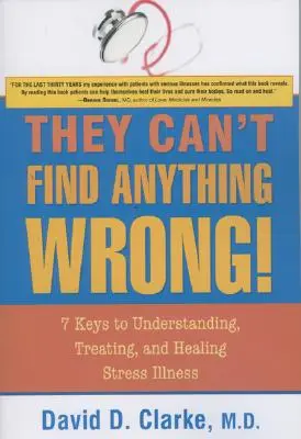 Nemôžu nájsť nič zlé! 7 kľúčov k pochopeniu, liečbe a uzdraveniu stresových ochorení - They Can't Find Anything Wrong!: 7 Keys to Understanding, Treating, and Healing Stress Illness