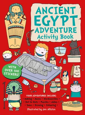Staroveký Egypt Dobrodružná kniha aktivít - Ancient Egypt Adventure Activity Book
