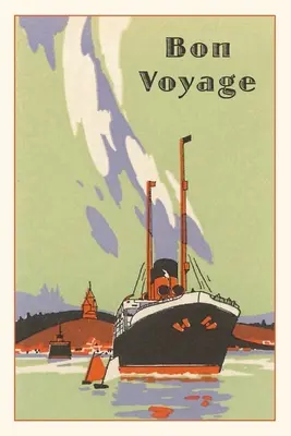 Vintage Journal Art Deco Ocean Liner Cestovný plagát - Vintage Journal Art Deco Ocean Liner Travel Poster