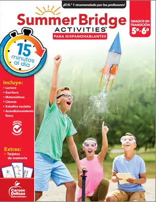 Letné aktivity pre mosty Španielčina 5-6, triedy 5 - 6 - Summer Bridge Activities Spanish 5-6, Grades 5 - 6