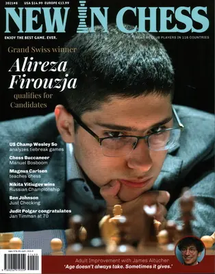Novinka v šachovom časopise 2021/8: Svetový šachový časopis, ktorý čítajú kluboví hráči v 116 krajinách - New in Chess Magazine 2021/8: The World's Premier Chess Magazine Read by Club Players in 116 Countries