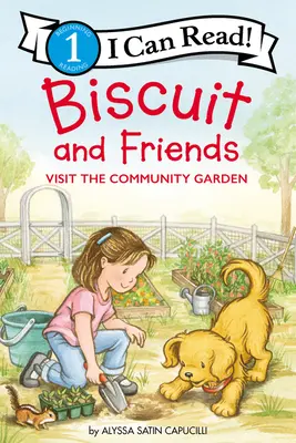 Piškót a jeho priatelia navštívia komunitnú záhradu - Biscuit and Friends Visit the Community Garden