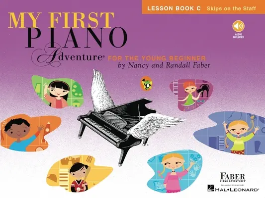 Moje prvé klavírne dobrodružstvo: Lekcie C s online zvukom - My First Piano Adventure: Lesson Book C with Online Audio