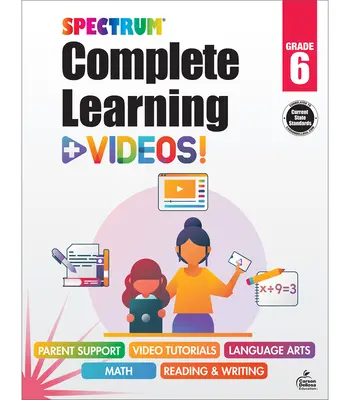 Spektrum Kompletné učivo + videonahrávky Pracovný zošit - Spectrum Complete Learning + Videos Workbook