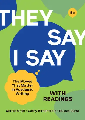 Oni hovoria / ja hovorím s čítaním - They Say / I Say with Readings