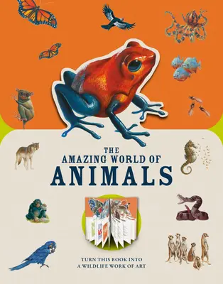 Papierové krajiny: Úžasný svet zvierat: Premeňte túto knihu na umelecké dielo z divokej prírody - Paperscapes: The Amazing World of Animals: Turn This Book Into a Wildlife Work of Art
