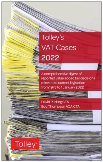Tolleyho prípady DPH 2022 - Tolley's VAT Cases 2022