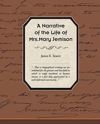 Rozprávanie o živote pani Mary Jemisonovej - A Narrative of the Life of Mrs Mary Jemison
