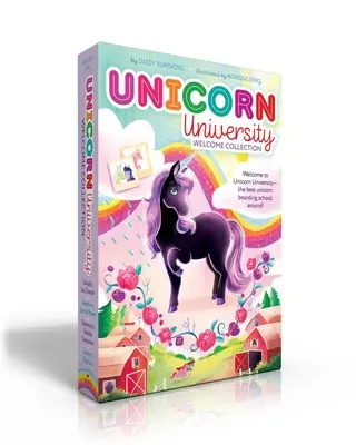 Unicorn University Welcome Collection (Uvítacia zbierka pre jednorožcov): Súmrak, povedz syr!; Safirina zvláštna moc; Šamrockov prímorský spánok; Kometina veľká výhra - Unicorn University Welcome Collection: Twilight, Say Cheese!; Sapphire's Special Power; Shamrock's Seaside Sleepover; Comet's Big Win