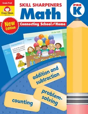 Sharpeners: Matematika, trieda Prek - Skill Sharpeners: Math, Grade Prek