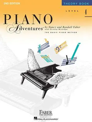 Úroveň 4 - Teoretická kniha: Klavírne dobrodružstvá - Level 4 - Theory Book: Piano Adventures
