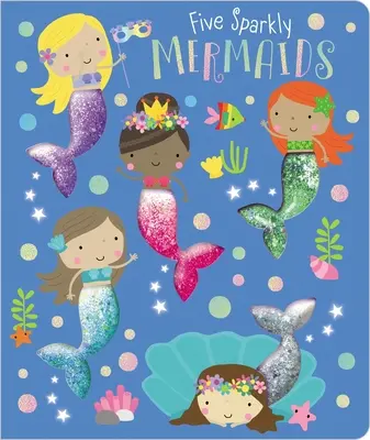 Päť trblietavých morských panien - Five Sparkly Mermaids
