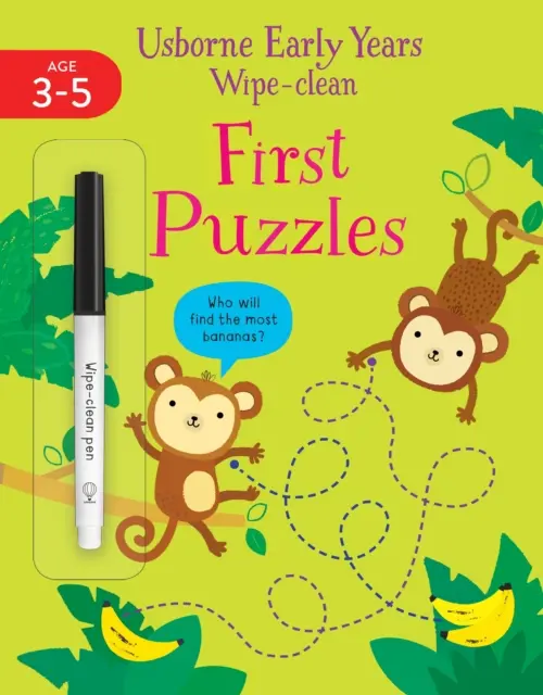 Prvé hádanky pre najmenších Wipe-Clean - Early Years Wipe-Clean First Puzzles