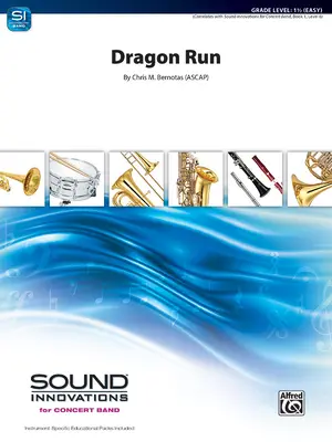 Dračí beh: Dračí drak, partitúra a diely pre dirigenta - Dragon Run: Conductor Score & Parts