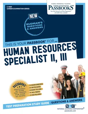Špecialista ľudských zdrojov II, III (C-4937): Študijná príručka k preukazom - Human Resources Specialist II, III (C-4937): Passbooks Study Guide