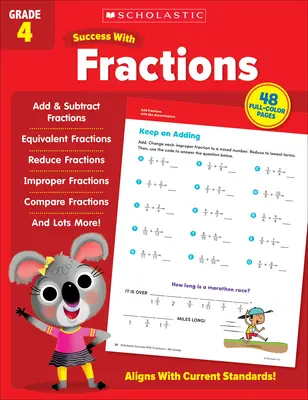 Scholastic Success with Fractions 4. ročník - Scholastic Success with Fractions Grade 4