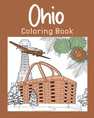Ohio Omaľovánky - Ohio Coloring Book